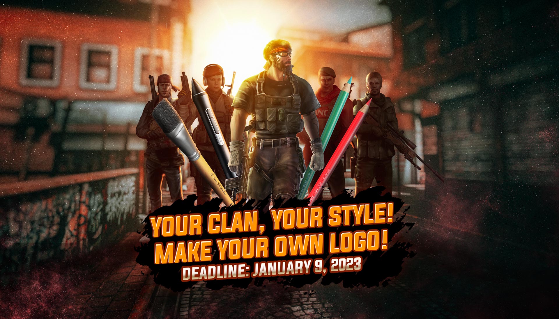 Make Your Own Clan Logo Yourself Period Has Started!